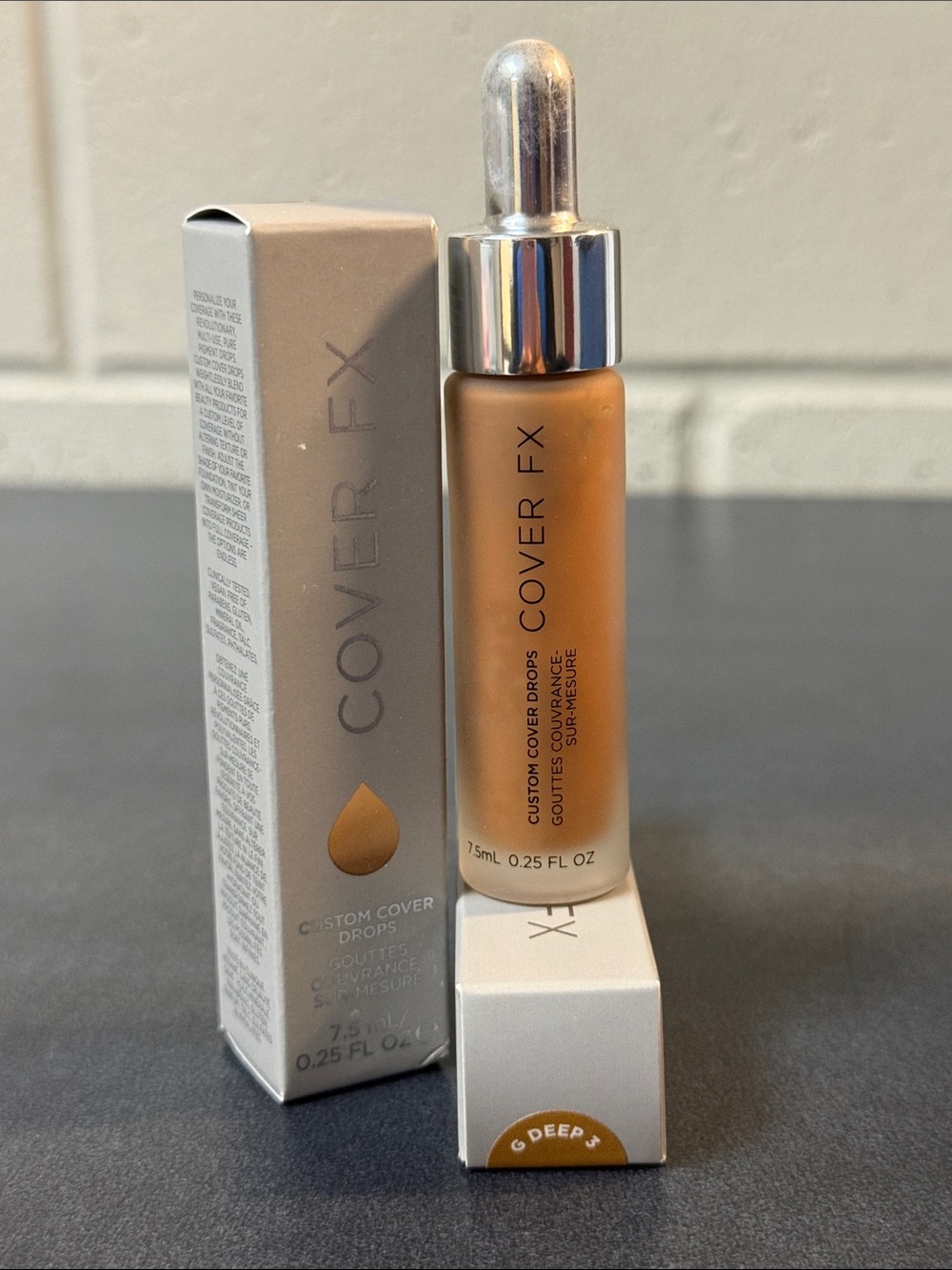 COVER FX Custom Cover Drops - Deep 3 Warm Gold